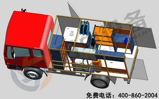 山東田中機(jī)械帶您看看道路救援服務(wù)車結(jié)構(gòu)布局